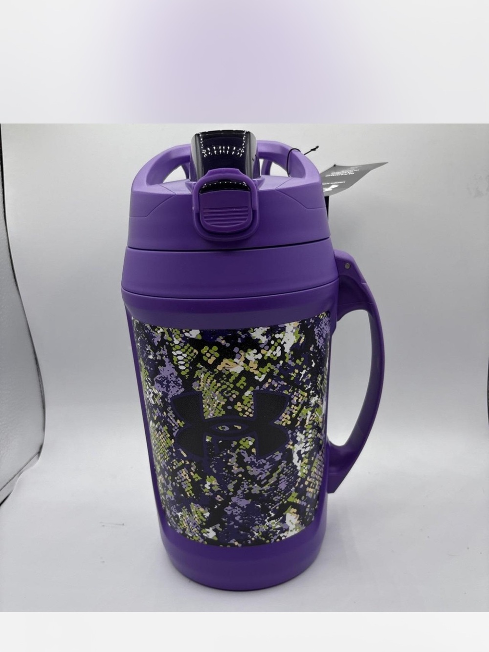 Under Armour Purple Patterned Insulated Water Jug with Handle